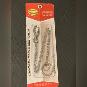 Wallet stainless steel keychain